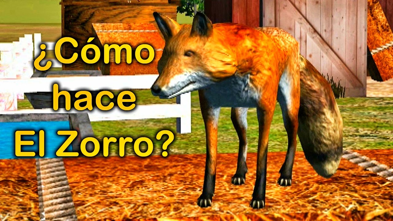 ¿ Cómo hace el zorro ?- Canciones de la Granja  - Videos Educativos para Niños #