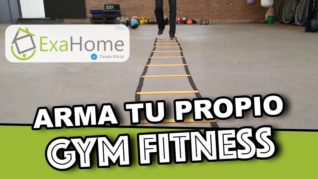 Arma un gym fitness en tu casa con estos articulos   Exahome Fitness