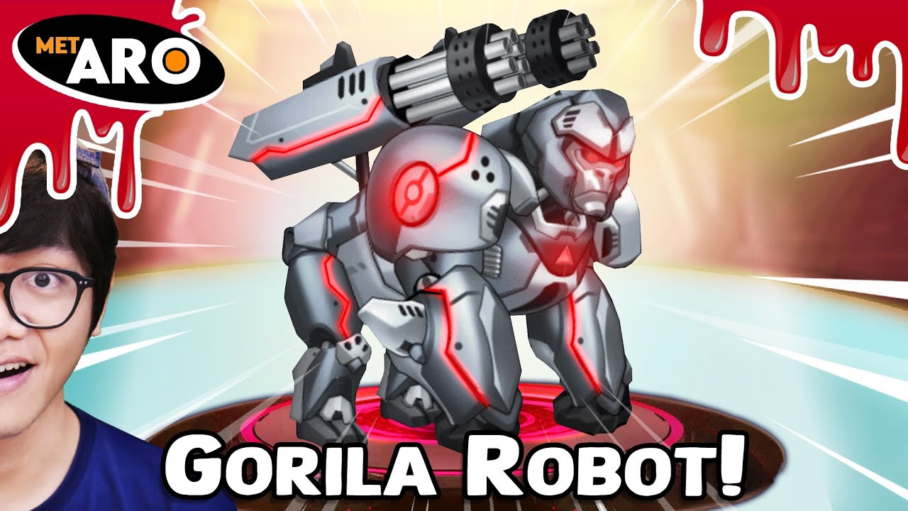 AKU UPGRADE GORILA MEGA ROBOT TRANSFORMERS‼️ Mecha Storm