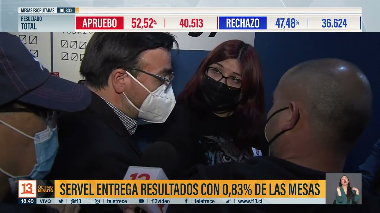 Cobertura y Resultados Tu Decides - Plebiscito 2022 - Canal 13/T13 - 04/09/2022  [6/14]