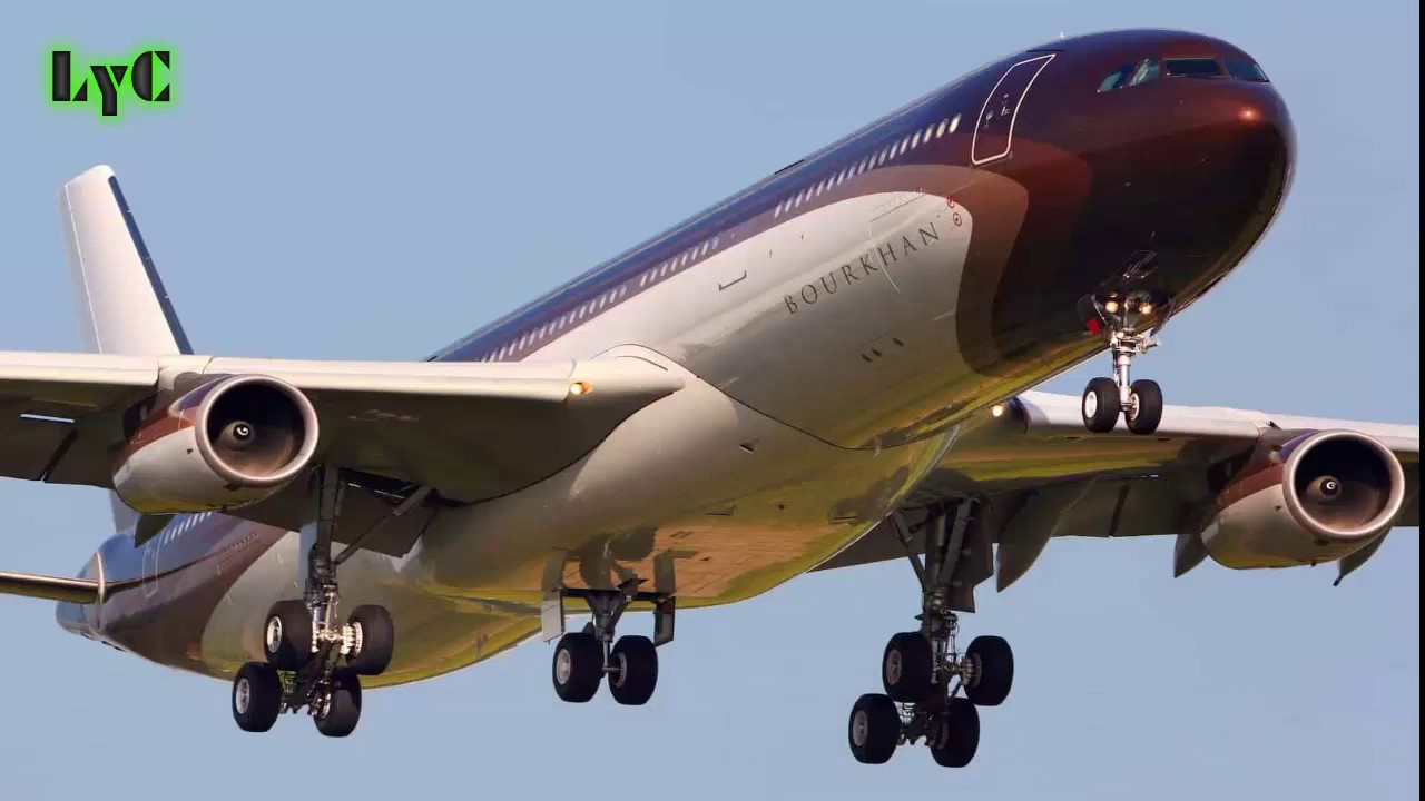 El Avion Airbus A340 300 Bourkhan, un Palacio entre nubes.