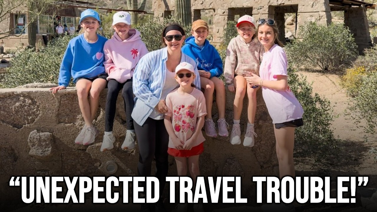 Весенние каникулы семьи Басби: задержки рейсов, походы по пустыне и неожиданные моменты | OutDaug...