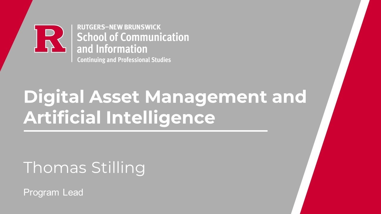 March 5, 2026, Online Information Session, CPS DAM and AI Certificate