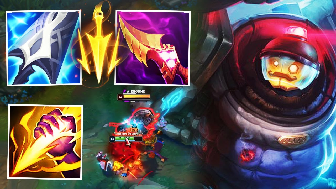 WTF?! LETHAL TEMPO BLITZCRANK JUNGLE CAN 1v1 ANYONE IN THE GAME (SUPER BROKEN)