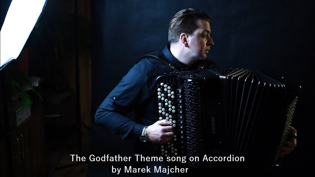 The Godfather Theme song on Accordion by Marek Majcher