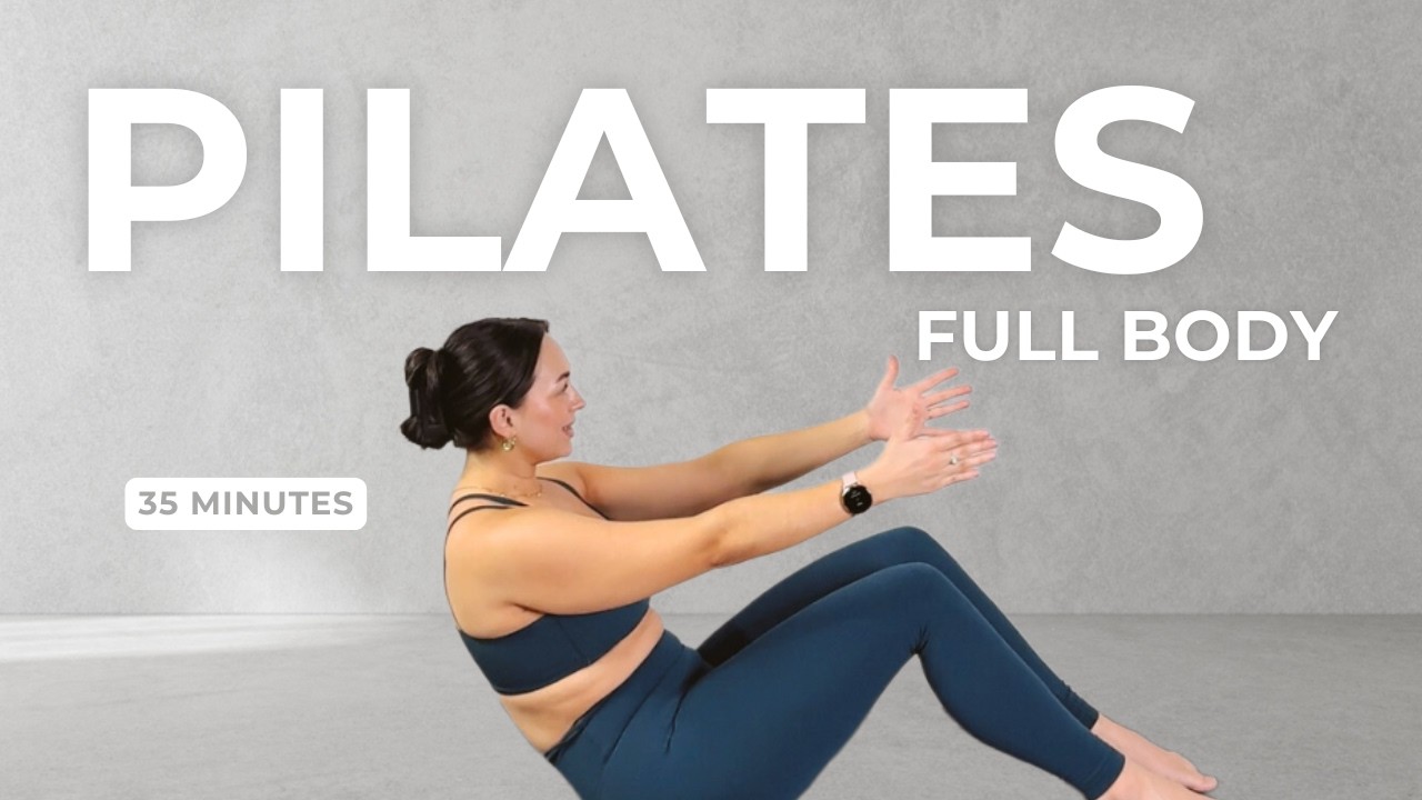 30 MIN FULL BODY PILATES WORKOUT || At-Home Mat Pilates
