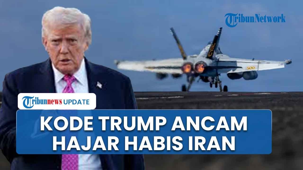 AS-Iran Tegang Lagi! Trump Ancam Hajar Teheran dengan Cara Mematikan jika Tuntutannya Tak Dipenuhi