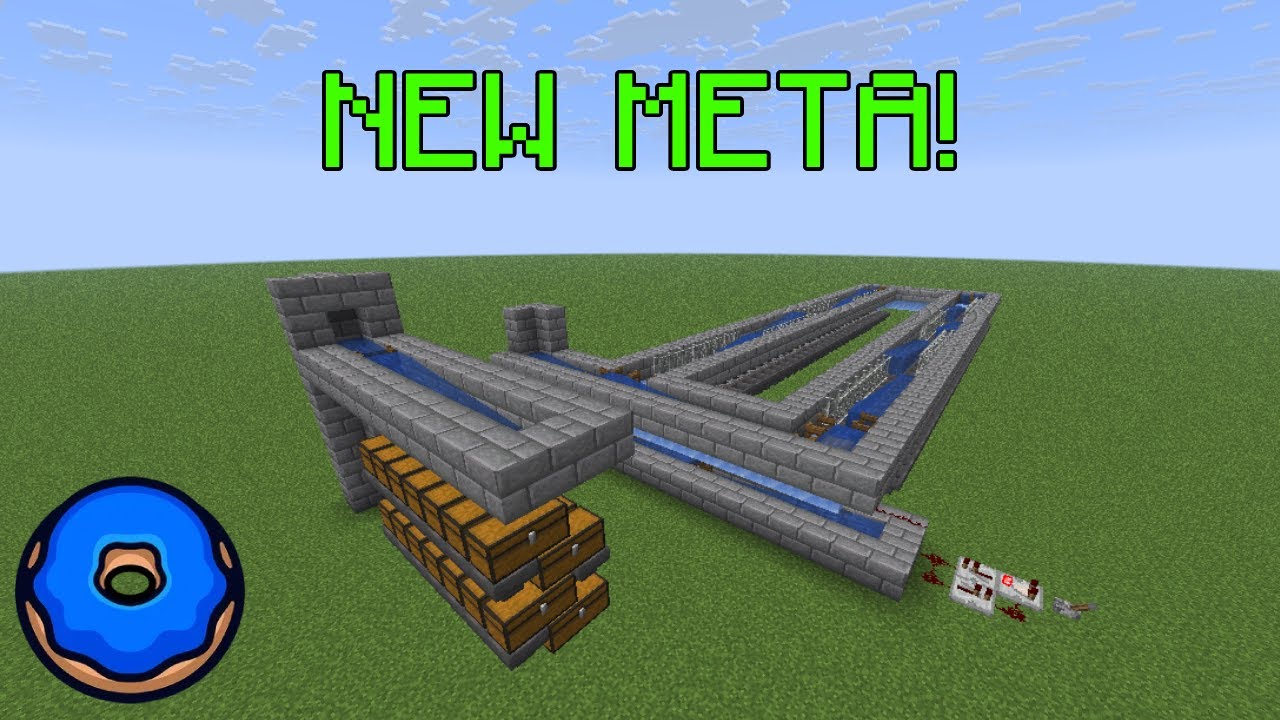 Donut smp - new meta auto smelter v1 - 96M/day - Minecraft