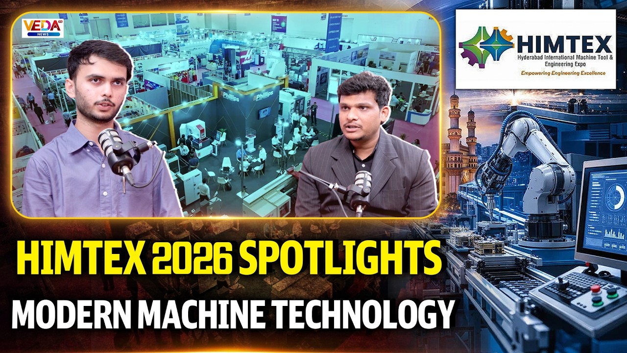 Himtex 2026 Spotlights Modern Machine Technology | Veda TV News
