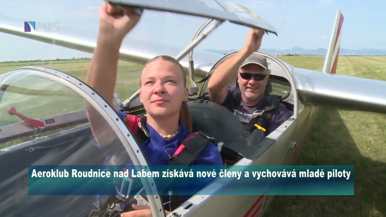 Aeroklub Roudnice n. L. vychovává mladé piloty