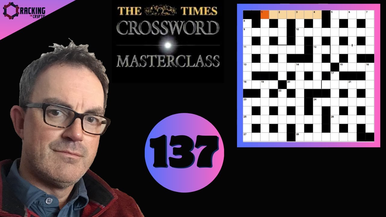 The Times Crossword Masterclass: 26 September 2025
