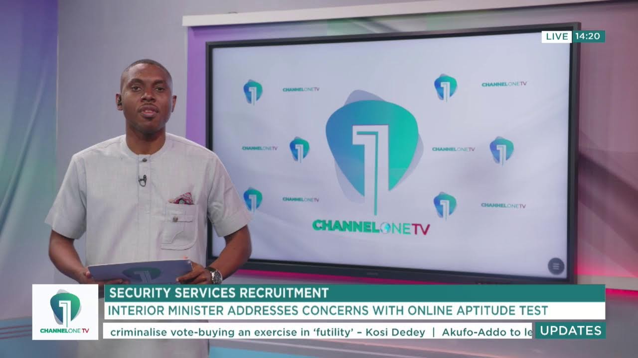 LIVE: Interior Minister Addresses Security Services Recruitment Concerns
