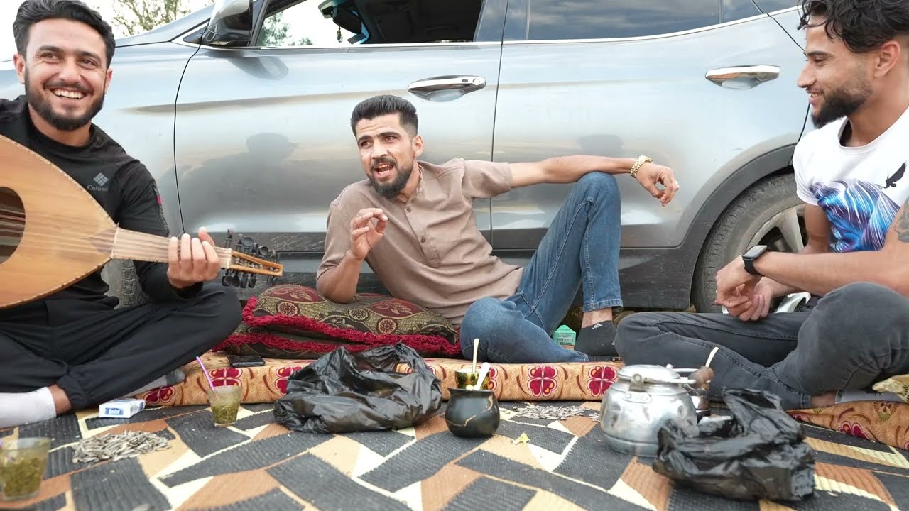 فلوق مع اصدقائي بضيعة واسترجعنا ذكريات🥺