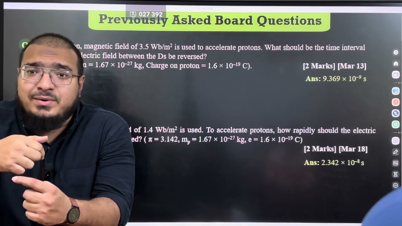 L3 | Helical motion | Magnetic force on a current carrying wire | MFEC| MH board | Aamir sir