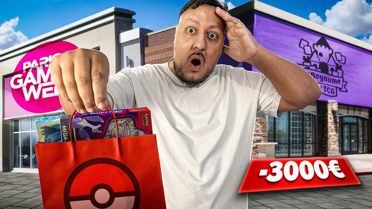 Je me RUINE à la PGW et AU ROYAUME TCG (-3000€)