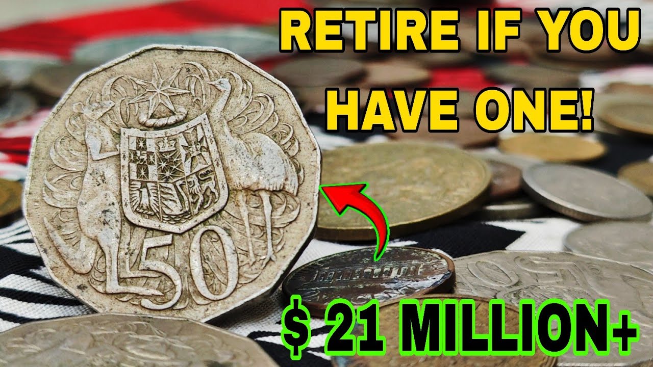 Rare Australian 50 Cent Coins Worth Big Money | Valuable Coin Collection today