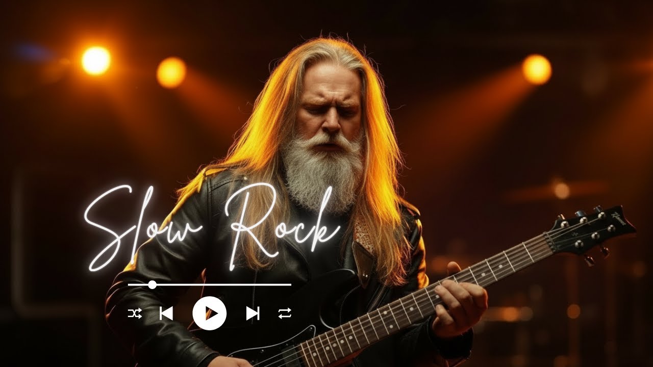 🌙🎸 Slow Rock Ballads Collection – Deep Emotions 🎶 & Classic Night Sound