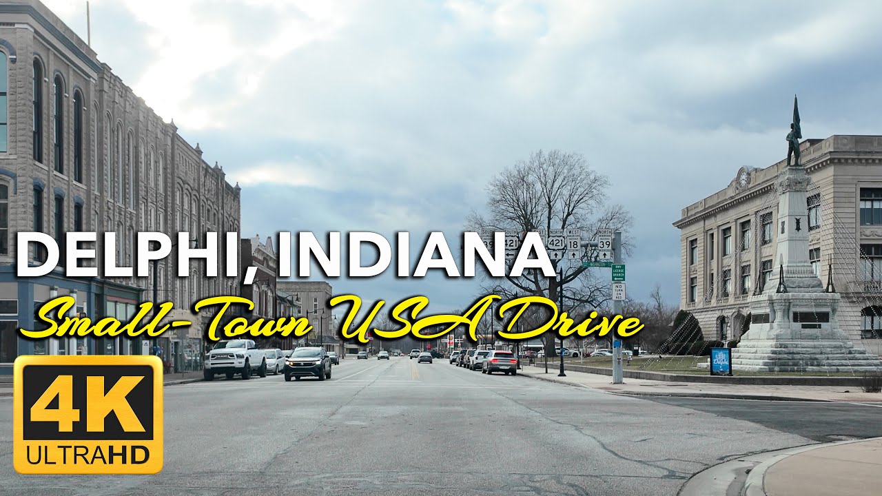 Driving Through Delphi, Indiana | Quiet Streets That Linger