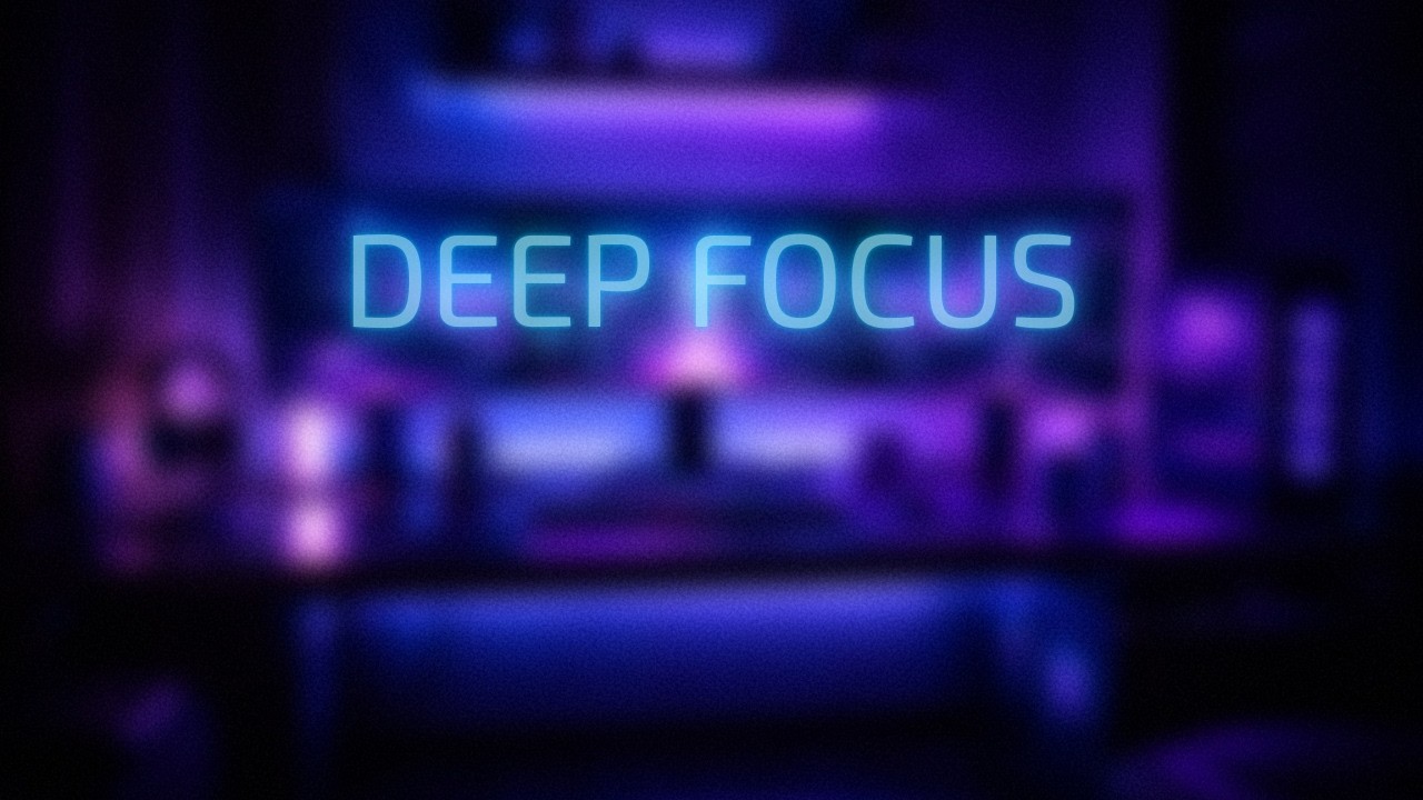 Night Coding Flow — Deep Focus Music for Gaming, Coding & Workflow (1 Hour)