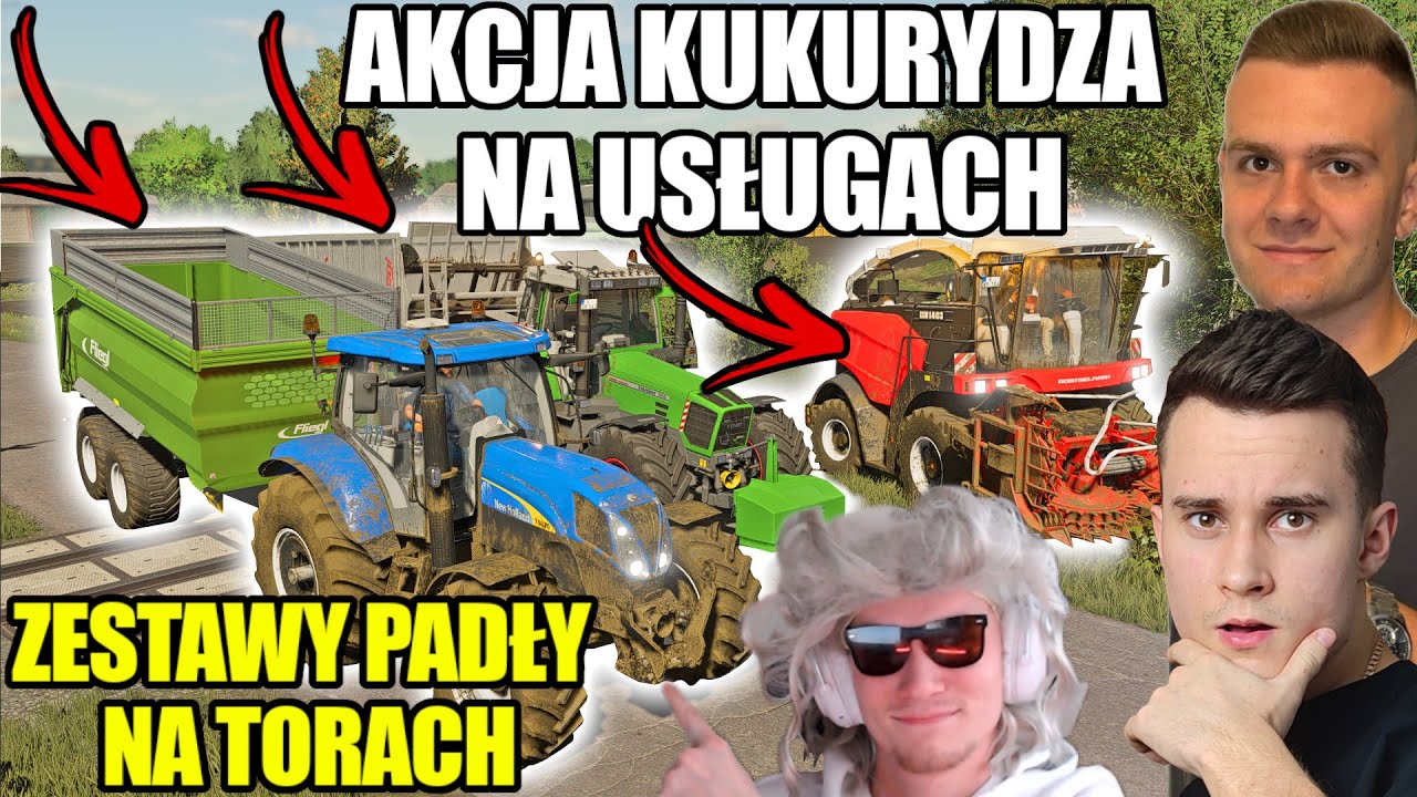 AKCJA KUKURYDZA NA USŁUGACH😁NASZE ZESTAWY PADŁY NA TORACH😩 MPG |