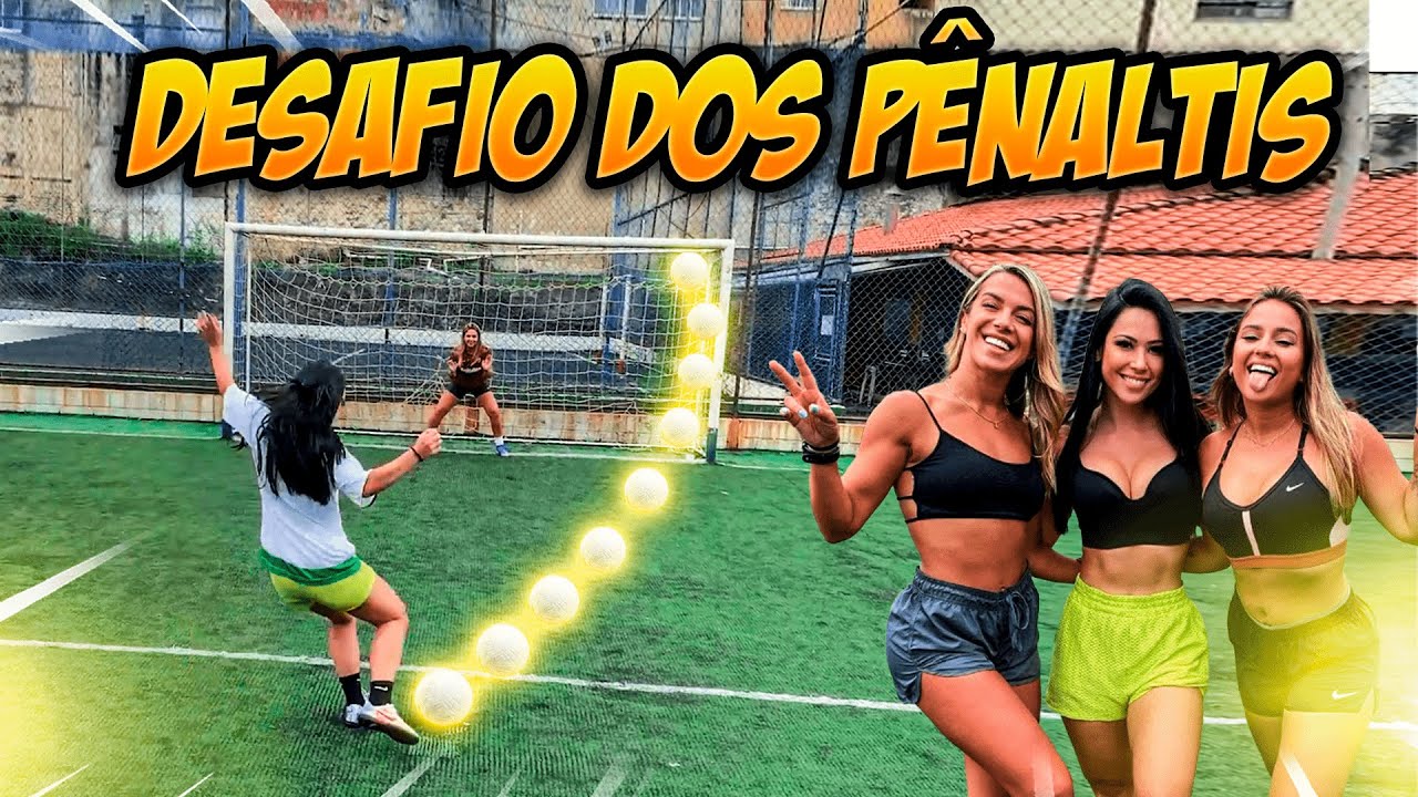 DESAFIO DOS PÊNALTIS - QUEM É A MELHOR GOLEIRA!!
