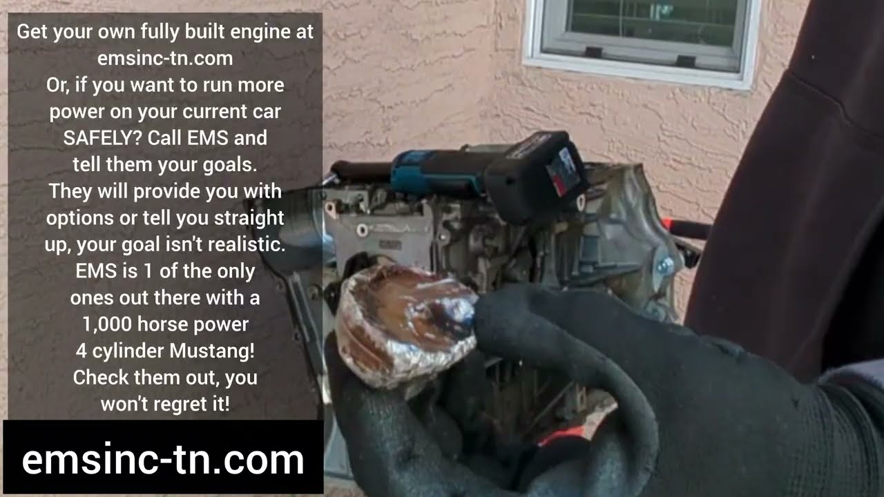 450whp Mustang Ecoboost motor blown up, ecoboom carnage, Nothing detailed...