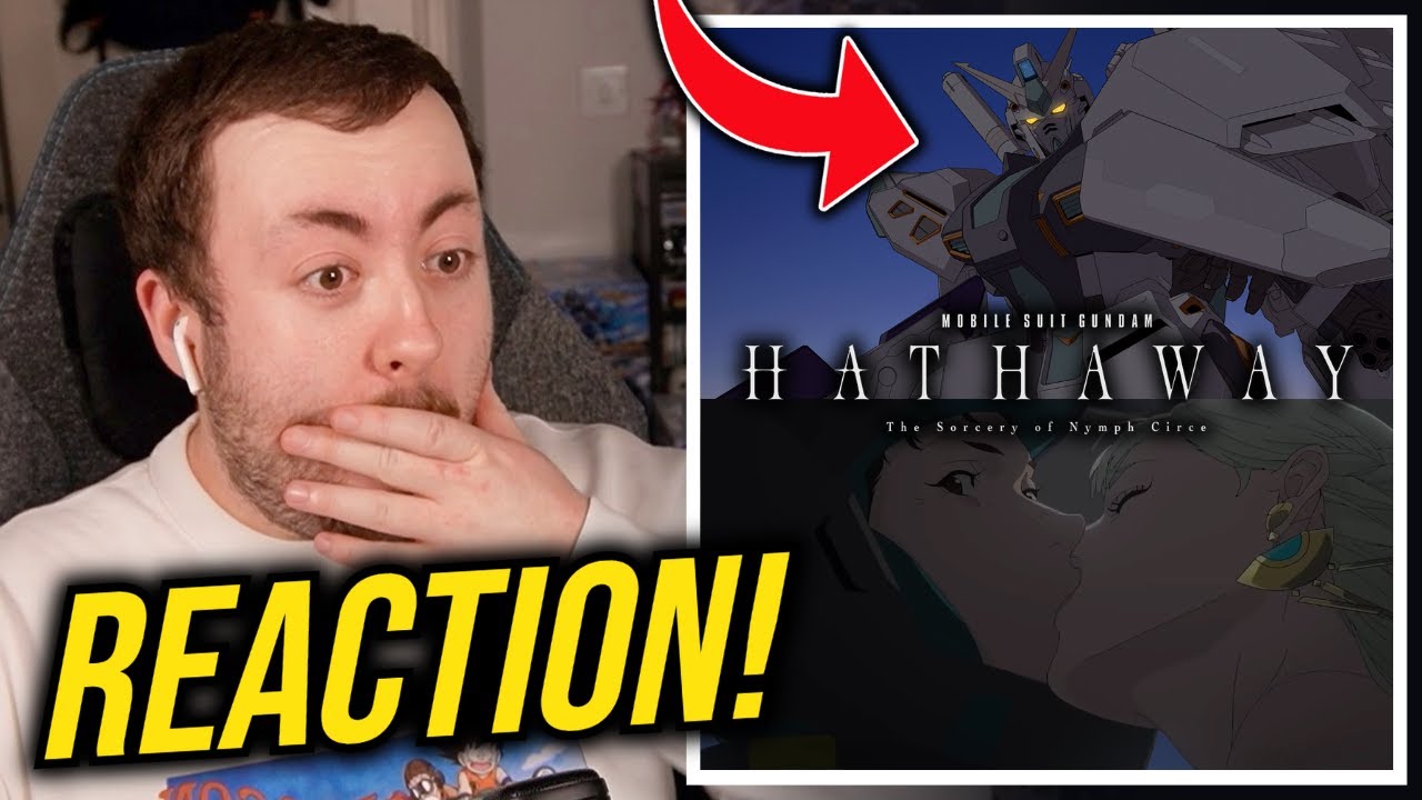 Реакция на трейлер с финальной заставкой аниме Mobile Suit Gundam Hathaway: The Sorcery of Nymph ...