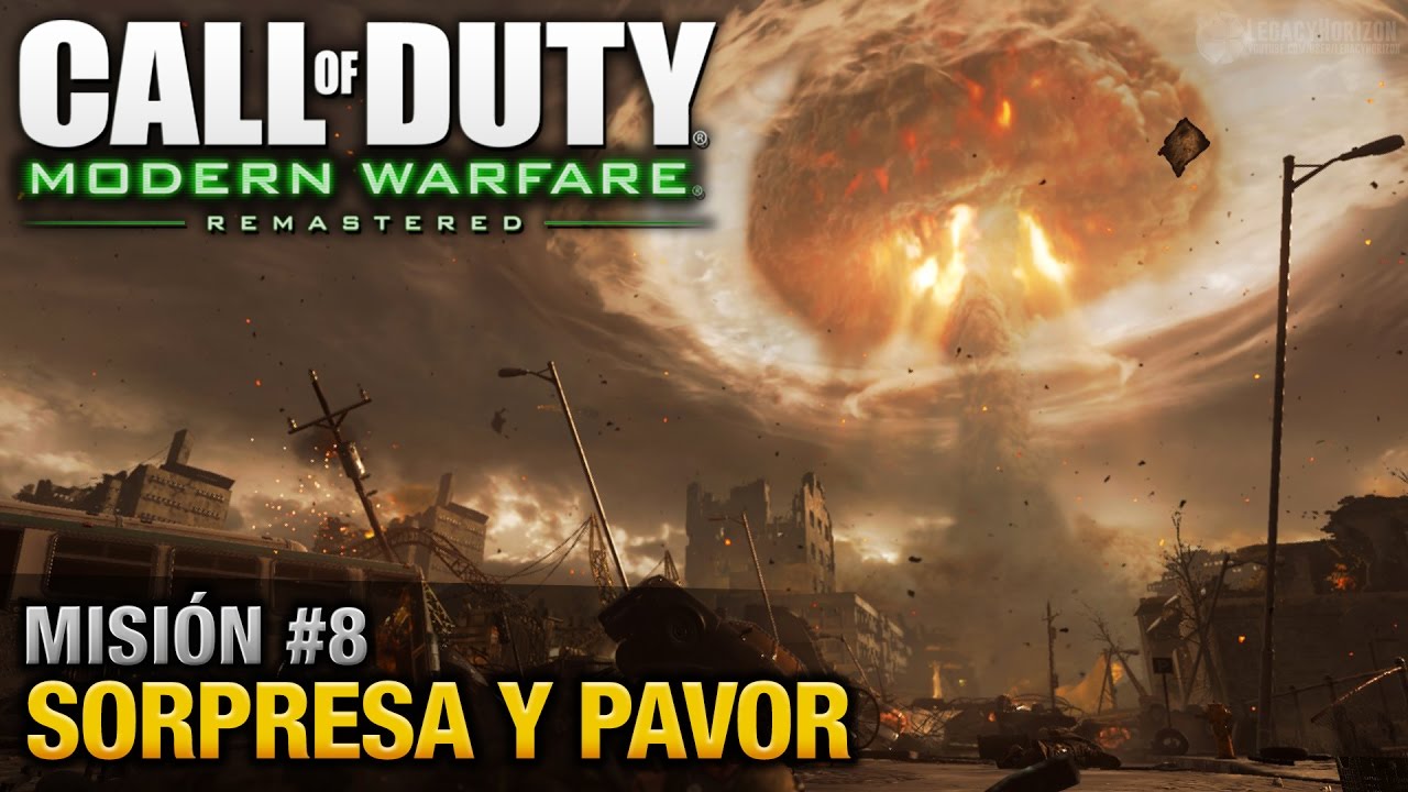 Call of Duty: Modern Warfare Remastered - Misión #8 - Sorpresa y Pavor (Español / Sin Comentario)
