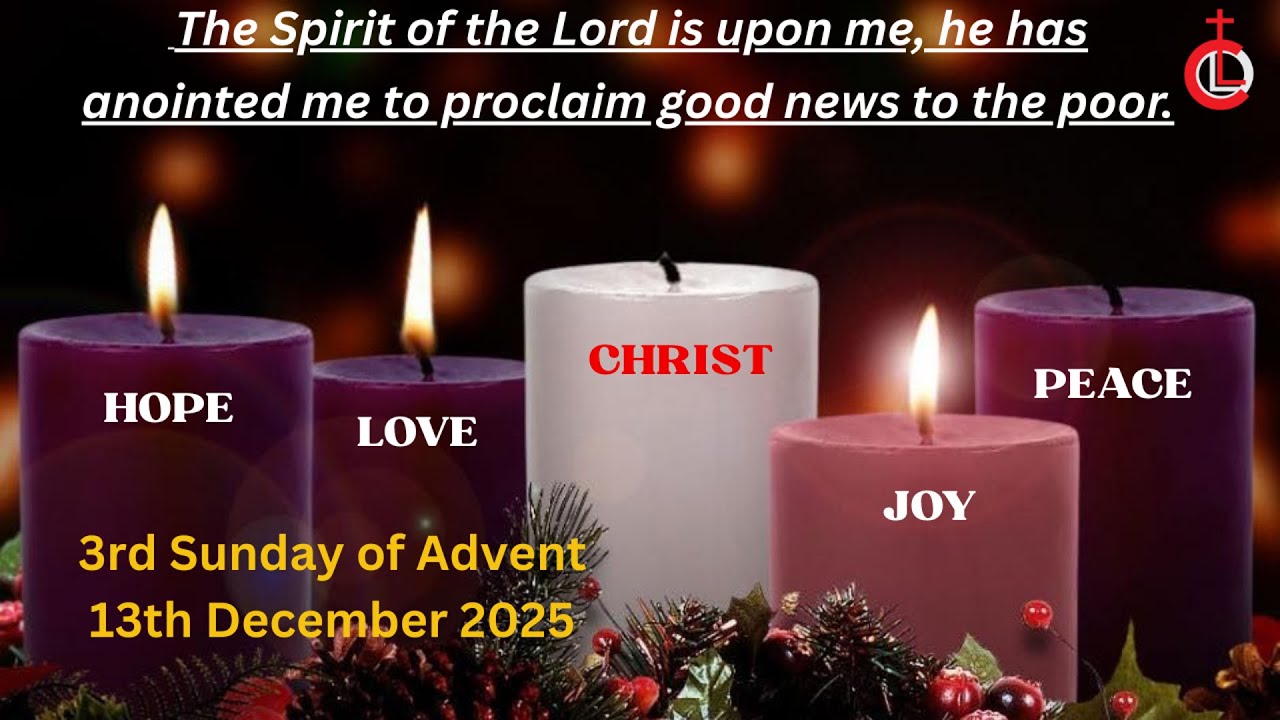 Eucharistic Celebration | December 13 | Our Lady of Lourdes Church, Orlem, Malad, Mumbai