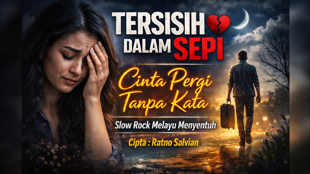 💔 “TERSISIH DALAM SEPI – Slow Rock Melayu Paling Menyentuh 2026 | Cinta Pergi Tanpa Kata | Official