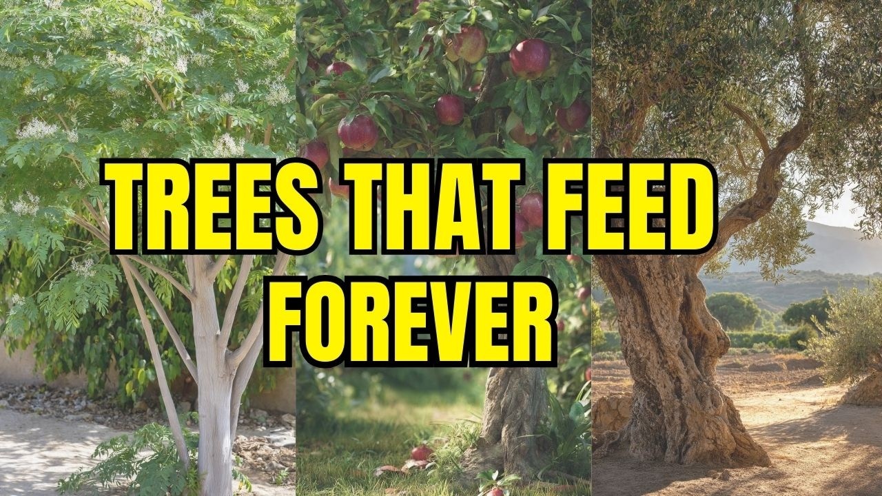Plant These 8 Trees And Feed Your Family FOREVER