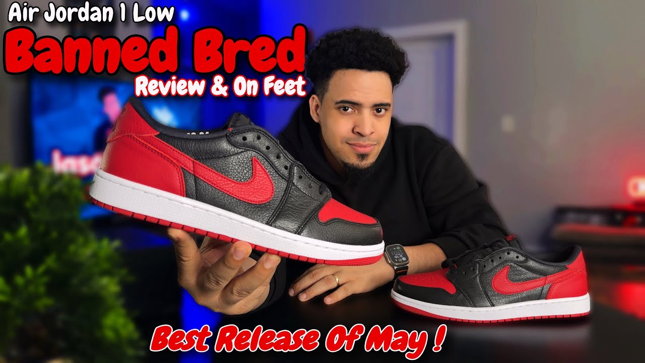 Early Look 👀 Jordan 1 Low &ldquo;Banned&rdquo; Bred - Review & On Feet 👣 