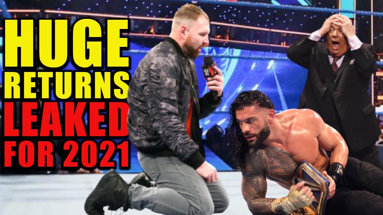 Why Is Dean Ambrose Returning & Attacking Roman Reigns? 10 Huge WWE Returns Leaked For 2021