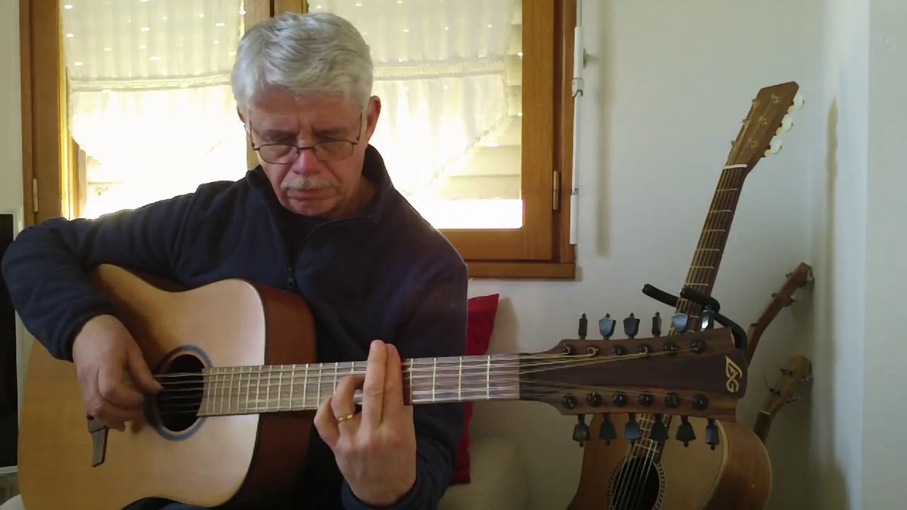 12 String Guitar - Fingerstyle ( Tab ) - The House Of The Rising Sun