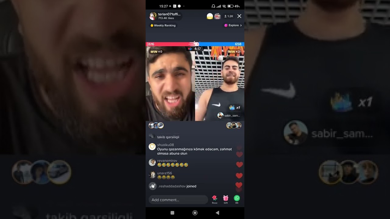 Tərlan vs Sabir / idman zalında canlı
