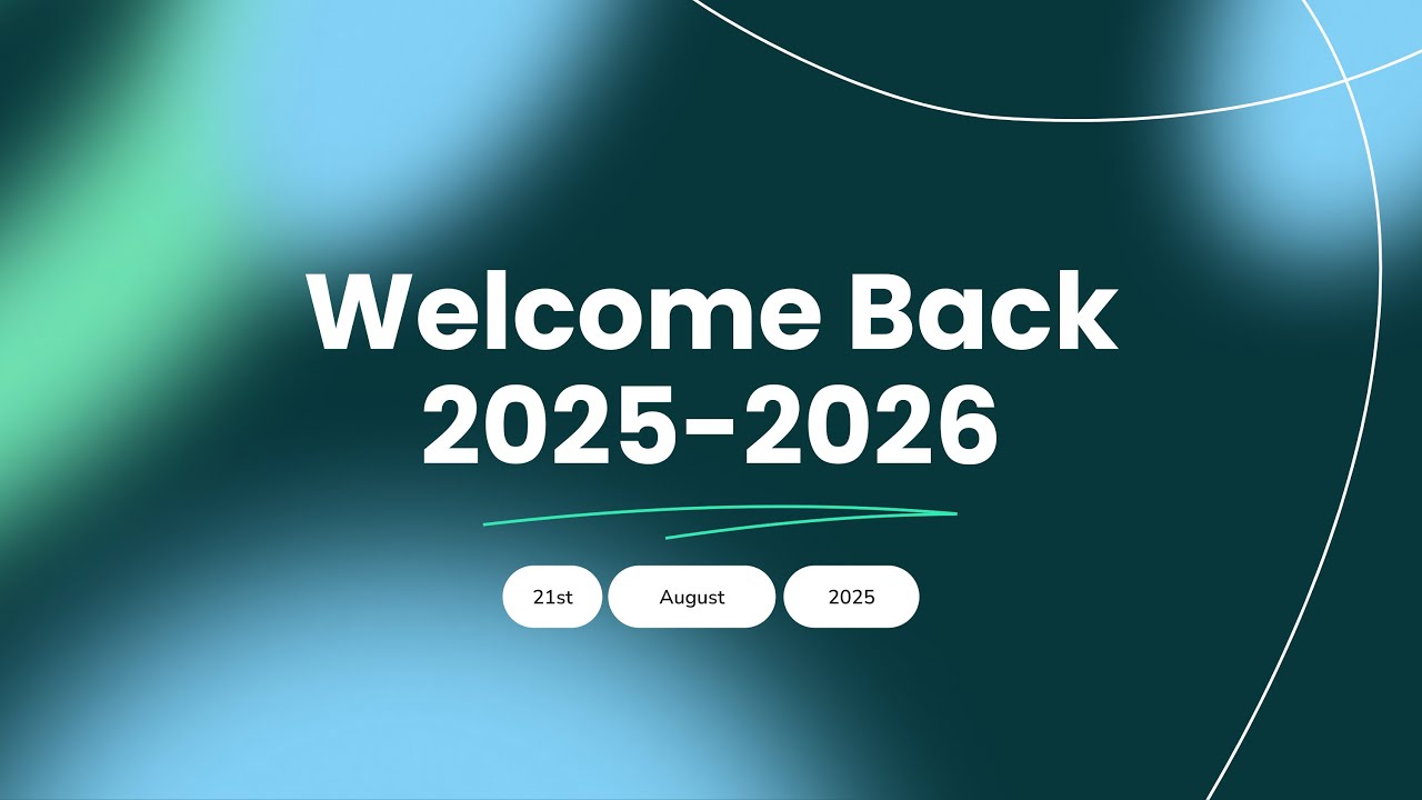Fall 2025 Welcome Back and Updates