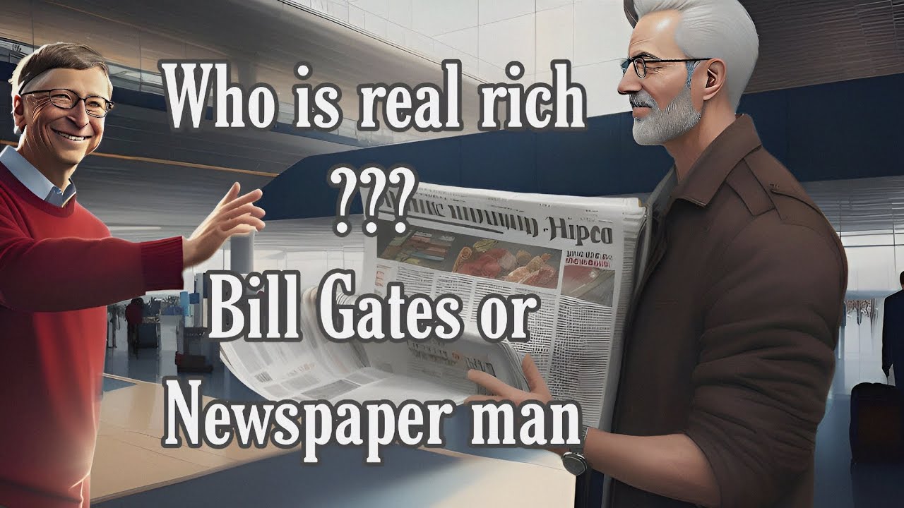 Bill Gates and the Newspaper Boy story #story #famouspeople #inspirational #picturebookanime