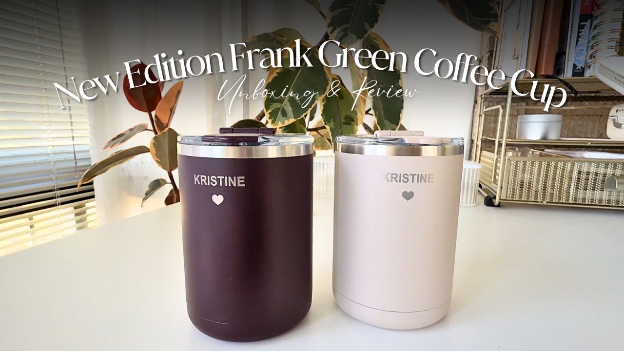 New Edition Frank Green Coffee Cup | Unboxing & Review 📦✨
