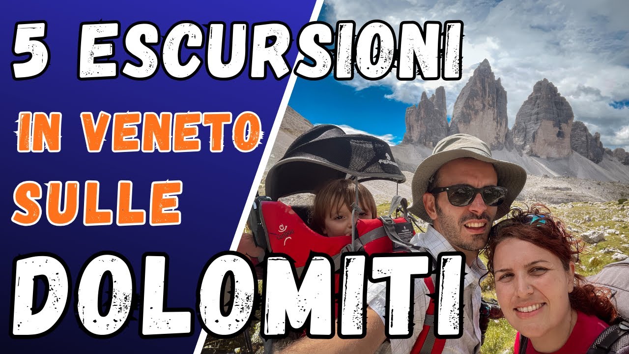5 Escursioni sulle DOLOMITI Bellunesi, Itinerari di Trekking con Bambini