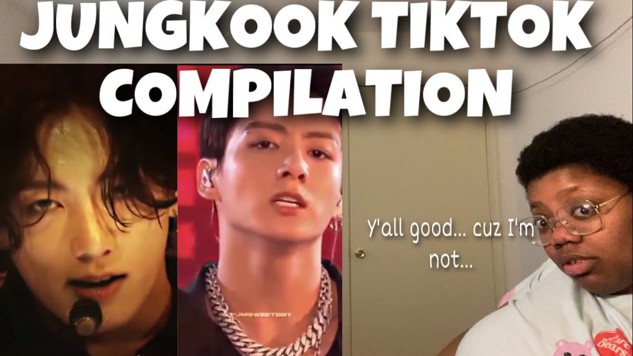 REACTING TO  A JUNGKOOK TIKTOK COMPILATION……thought it was gonna be easy….nope