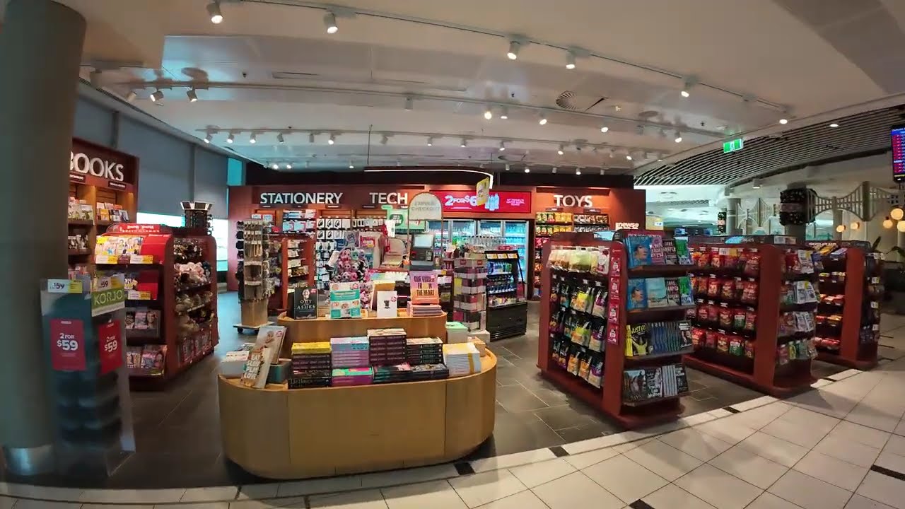 Brisbane Airport - Domestic Terminal Walking Tour