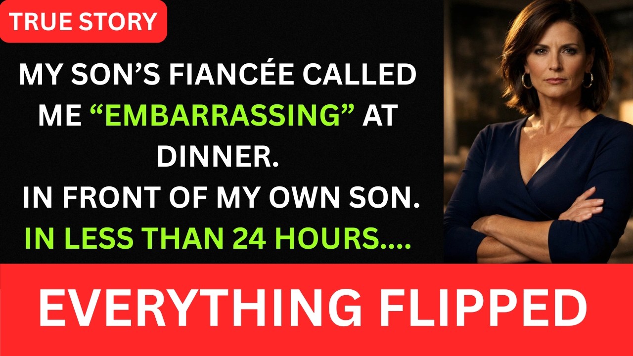 My Future Daughter-in-Law MOCKED Me at Dinner…. In Less Than 24 Hours,  She Was Begging...
