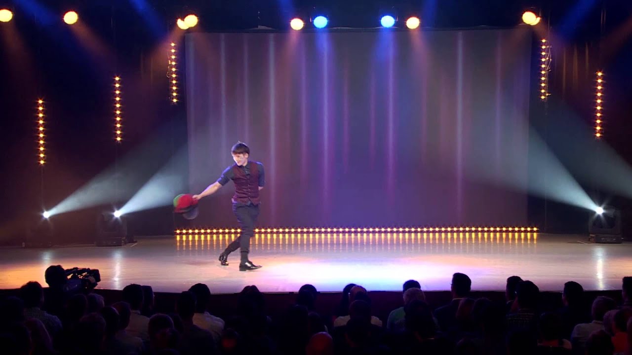 Yang - Young Stage International Circus Festival - Hat juggling Act - hat, me