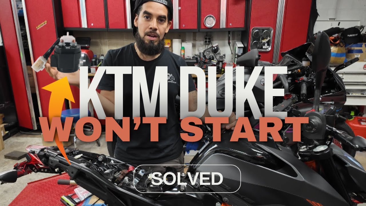 Устранение проблем с запуском KTM Duke 390