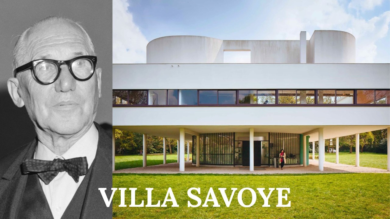 ВИЛЛА САВОЙ - Ле Корбюзье - Объяснение архитектуры - UrbArchitect