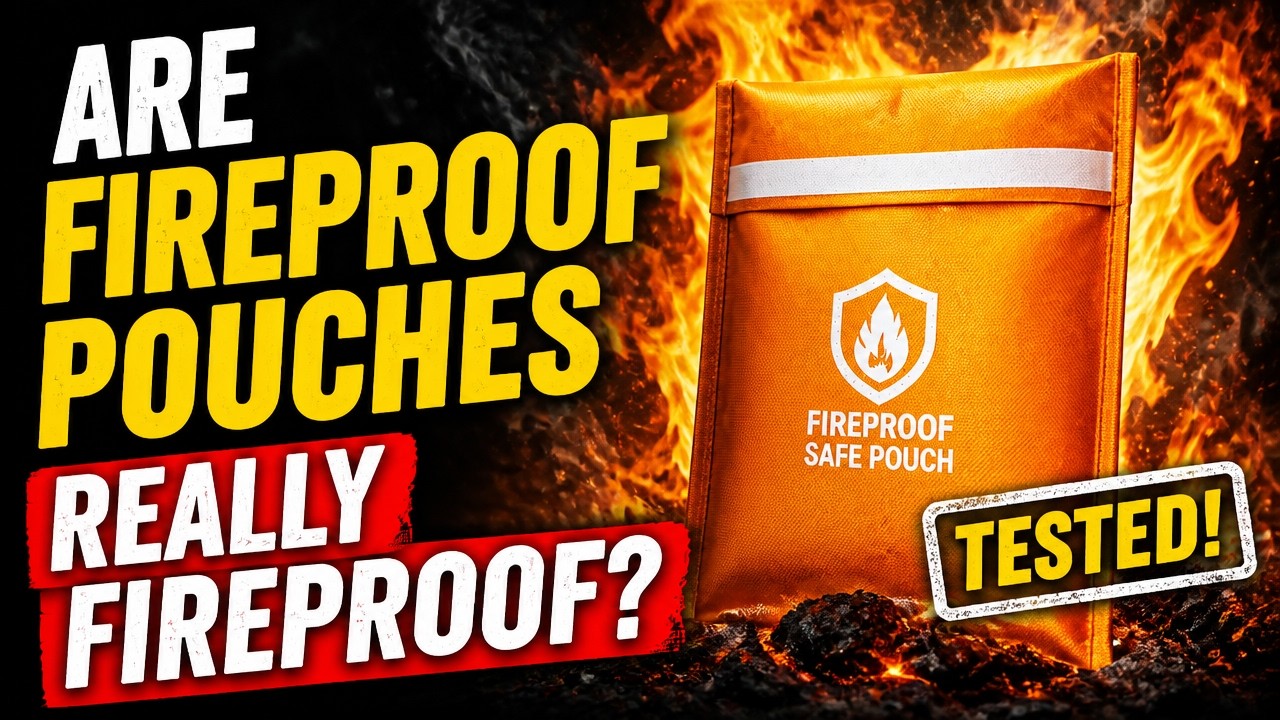 ARE FIREPROOF POUCHES REALLY FIREPROOF?
