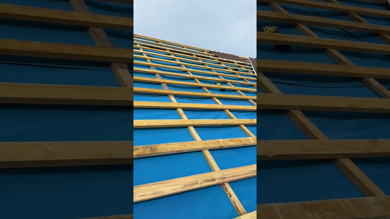 Astereala pentru țigla metalică se montează la o distanță de 35 cm una față de alta