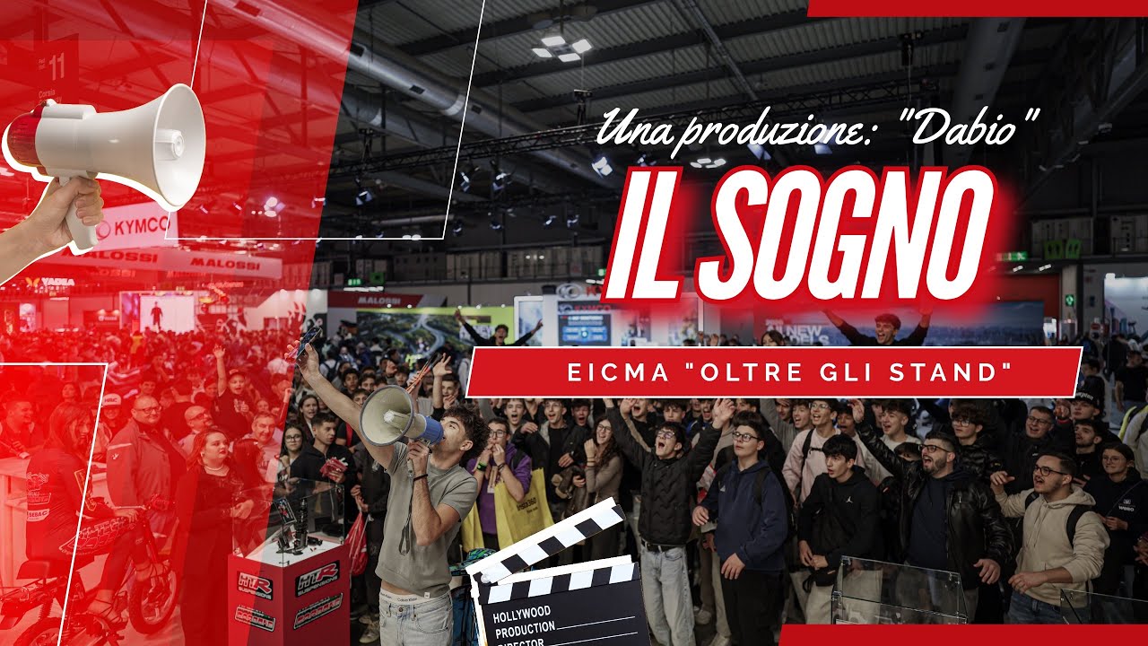 IL SOGNO - EICMA &ldquo;OLTRE GLI STAND&rdquo;. Supportato da Hi-Tech Carbone/Cif Ferrigno srl 