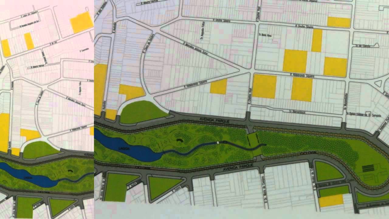 Tra&ccedil;ado em detalhes da Opera&ccedil;&atilde;o Urbana &Aacute;gua Espraiada