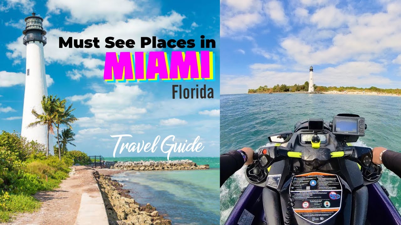 Must See Places in MIAMI ! via Sea-Doo, Jet Ski, or Boat